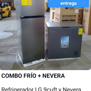 Refrigerador LG de 11 pulgadas ,mensajería y garantía . - Img 123001023