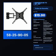 SOPORTE DE TV 14"-55" VPT -0158 - Img 57903689