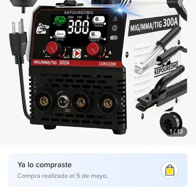 Plantas de soldar 3en1  110/220v 400A - Img 123770991
