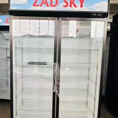 Exhibidora 31 pies Doble Zad Sky Puertas de vidrio transparente Precio $1650 USD Transporte Incluido Factura y garantía - 2/2