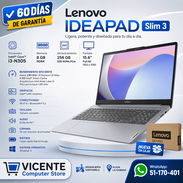 Lenovo ideapad Slim 3/ i3-N305/ 8GBRAM/256GBSSD - Img 56260140