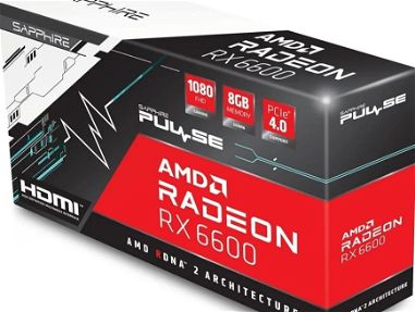 Vendo AMD Shappire Radeon RX 6600 8gb - Img 66072144