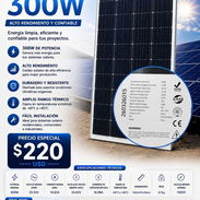 ☀️ Panel Solar 300 W nuevo a estrenar | 220USD - Img 57313338