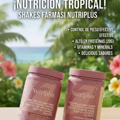 Batido de Proteínas NUTRIPLUS SHAKE 756g 🌟Nutrición completa y apoyo del control de peso🌟 Sabor Caramelo y Fresa - Img 125388088