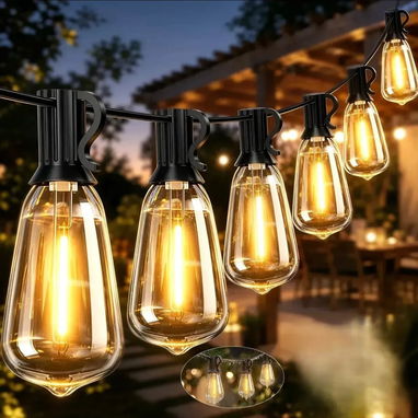 Guirnaldas de luces cálidas 15 metros ✨ - 2/2