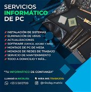 Génesis PC. Informático a domicilio. Instalación, montaje, mantenimiento de PC - Img 45633711