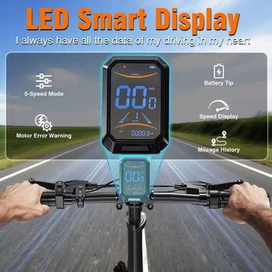 🚲Bicicleta Eléctrica Plegable - 2/3