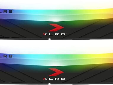 ✅✅70$ Memorias Ram RGB  PNY XLR8 Gaming 16GB (2x8GB) DDR4 DRAM 3200MHz Nuevas selladas - Img 32501794