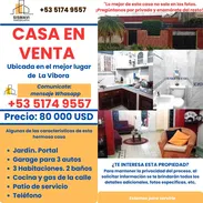 CASA EN LA VÍBORA 3 HABITACIONES GARAJE PARA 3 CARROS - Img 55392094