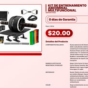 KIT DE ENTRENAMIENTO ABDOMINAL MULTIFUNCIONAL . - Img 57564602