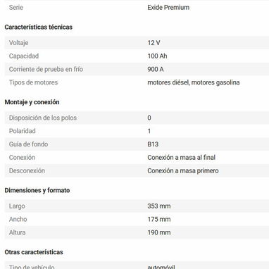Baterías para auto 12v y 100A - Img 125951863