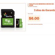 Memoria Micro SD 32GB: Plug & Play para Cámaras y Dispositivos GPS VPT#-0408 - Img 55667926