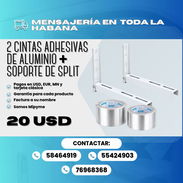 Soporte para compresor de split + 2 Cintas adhesivas de aluminio para aislamiento y climatización - Img 58115635