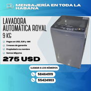 LAVADORA AUTOMÁTICA ROYAL 9KG - Img 56580728