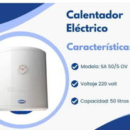 Calentador eléctrico marca ocean de 50 Lt - Img 55293671