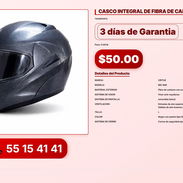 CASCO INTEGRAL DE FIBRA DE CARBONO VPT-0075 - Img 56196563
