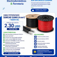 CABLE FOTOVOLTAICO SUMCAB 12AWG (4 mm?) -1500V DC - Img 55897487