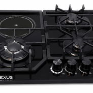 Cocina de gas 3 quemadores y uno infrarrojo empotrable milexus - Img 56423826