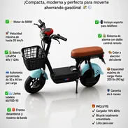 SE VENDE ⚡🚲 Bicicleta Eléctrica 4209 D2 🚲 ✅ ⚡ Motor de 500W
🚀 Velocidad máxima de hasta 35 km/h. ✅ 🔋 Batería LiFePO - Img 57563719