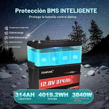 Baterías LIFEPO4 de varias capacidades, todas nuevas en caja y con servicio de mensajería disponible... 53610767 - 4/6