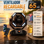 Ventilador recargable - Img 56869694