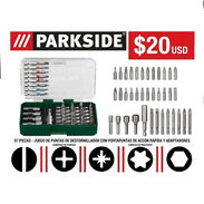 Juegos de puntas para destornillar, cubos y extension. Marca Parkside, 37 piezas - Img 57831177