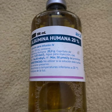 albúmina humana 100ml - 2/3