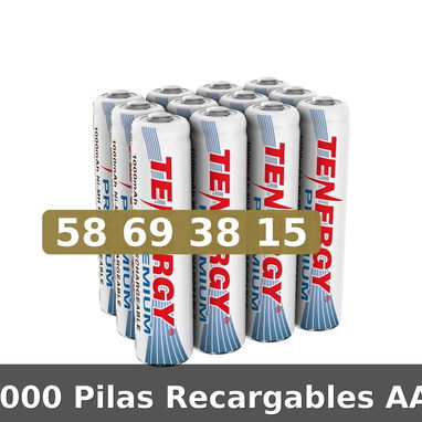 Pilas Recargables AAA Tenergy - 3/3