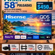 Smart TV HISENSE 58" 4K ROKU TV UHD (C) - Img 58114564
