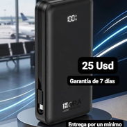 Power bank 1HORA -20000mAh/22.5W-, Garantía de 7 días, Entrega por un mínimo costo adicional para toda La Habana - Img 55040369