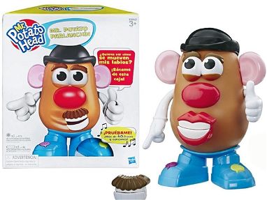 Gracioso Toy Story Muñeco Mr.Potato Parlanchín Señor Cara de Papa,Mueve la boca y habla+40 Frases-4 Canciones Paródicas - Img 34717783