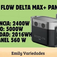 EcoFlow Delta Max 2400W + Panel Solar - Img 55114325