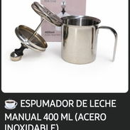 Espumador de leche manual de 400ml - Img 57982159