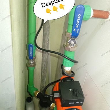 Plomero, Termofusion, Tanque de agua  Instalación de tanques, presurizador y filtro de agua. - Img 122517461