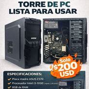 TORRE ASUS Z370 9na GENERACIÓN…GARANTÍA INCLUIDA - Img 54809427