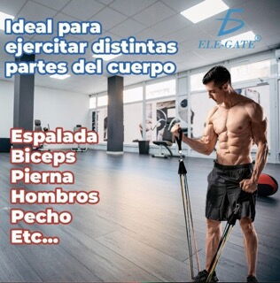 Efectivo Kit De Ligas De Resistencia Para Activar Y Entrenar Todo El Cuerpo. - Img 89914979