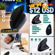 Mouse Ergonómico/Baterias - Img 57007138