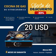 Cocina con magneto, fogón, de vitrocerámica, un quemador, somos mipyme, 50796221 TLF - Img 50891532