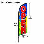 Kit completo Banderola y Asta - Img 57563299