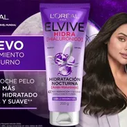 12 USD·TRATAMIENTO DE HIDRATACIÓN NOCTURNA PARA EL CABELLO ELVIVE LORÉAL PARIS 200ML - Img 55163574