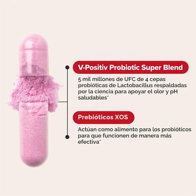 Probiótico Vaginal URO (O Positiv · 60 cápsulas) - 6/9