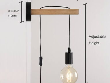 Lámpara nueva de Pared-Escritorio. Diseño artesanal Ajustable. Foto. - Img 63655702