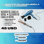 💇🏼♀️ SECADOR + RIZADOR DE PELO 🔴 ROYAL 💲45 USD - Img 54535672