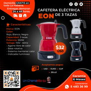 ☕ A TOMAR CAFE ☕CAFETERA ELÉCTRICAS DE 3 TAZAS MARCA EON. TENEMOS MENSAJERÍA CON FACTURA Y GARANTÍA. TLF 54833699 - Img 54252885
