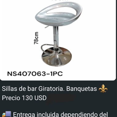 Banquetas (sillas de bar), varios modelos - 3/4