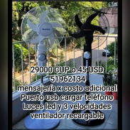 Ventilador Recargable - Img 55623141