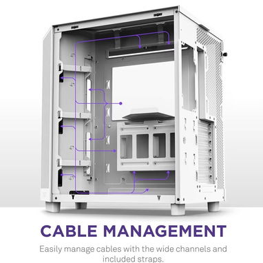 Gama alta chasis NZXT H6 Flow CC-H61FW-01 - Img 111121327