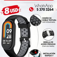 Manillas de repuesto de silicona para Xiaomi compatible con Mi band 10/9/8 - Img 55500589