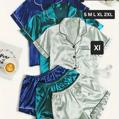 Pijamas de satín - Img 123409037