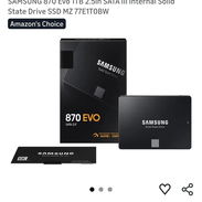 SSD SAMSUNG 870 EVO 1 TB NUEVO SELLADO 54270089 - Img 55972489